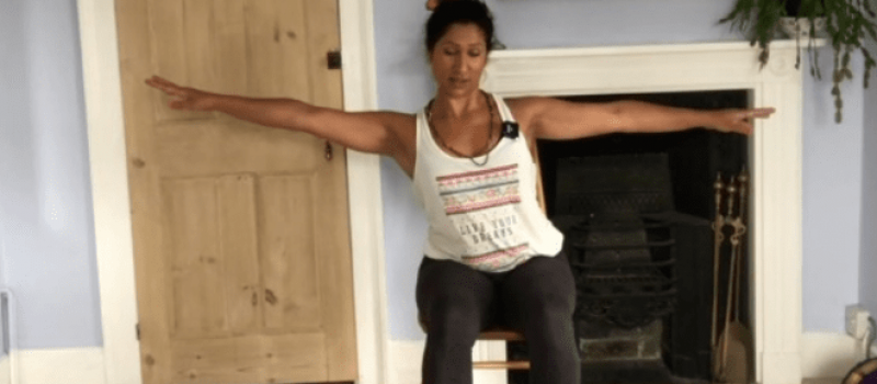 Gental seated yoga Gental seated yoga